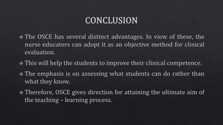 Objective Structured Clinical Examination (OSCE)