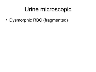 Osce urinalysis- LFT | PPT