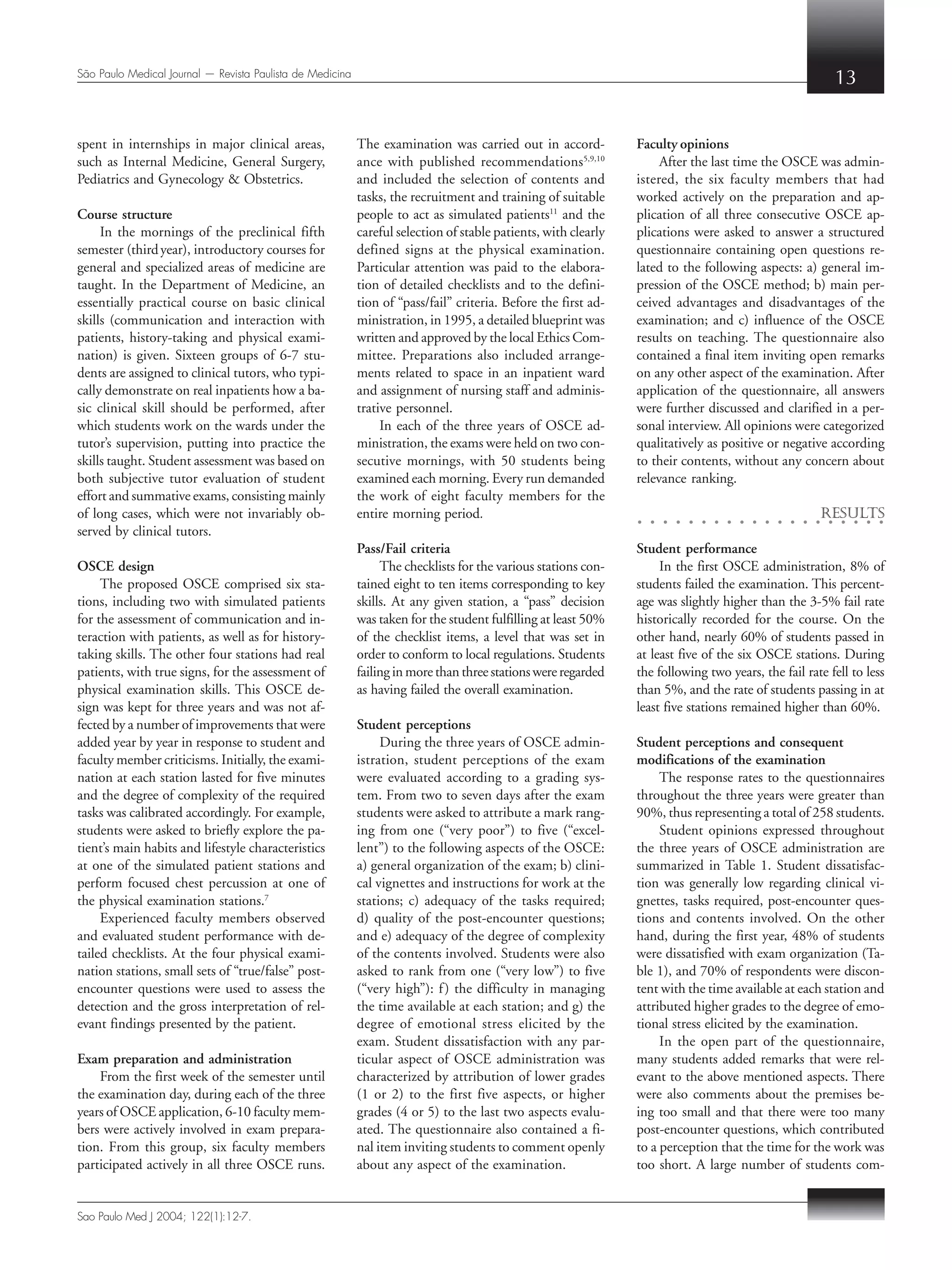 Osce usp-ribeirao-preto-clinical-skills-assessment-luiz-ernesto-troncon ...