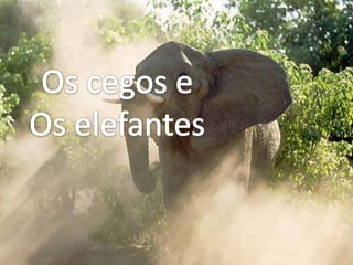Os cegos e Os elefantes 