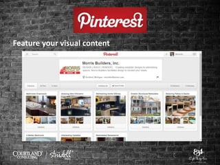 Feature your visual content
 