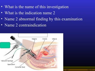 Operational Obstetrics & Gynecology · Bureau of Medicine and Surgery · 2000 Slide 123
• What is the name of this investiga...