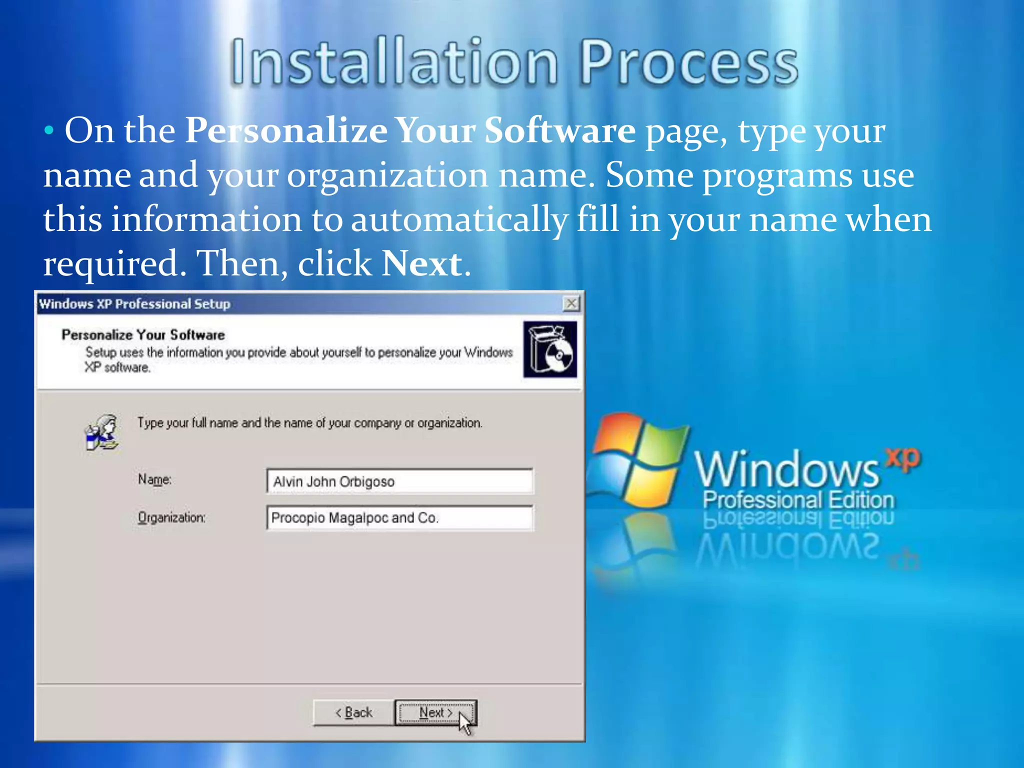  If prompted to boot from the CD, press any key on your keyboard or just press on the spacebar key.