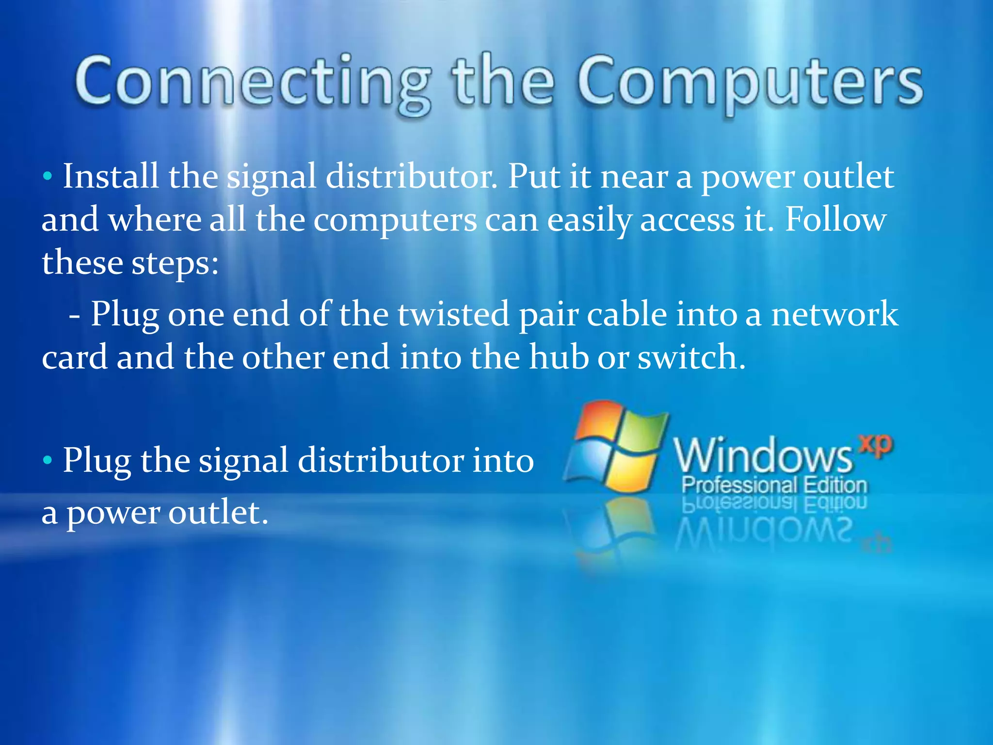 Sharing folders in peer network You can use the same method to share whole drives, including the following:   - Hard disks or partitions  - CD ROM drives   - ZIP drives