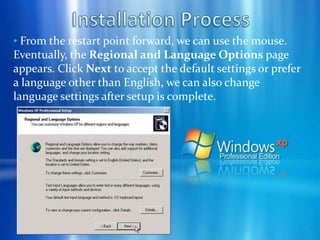  Insert your Windows XP CD into your computer CD Rom and restart.