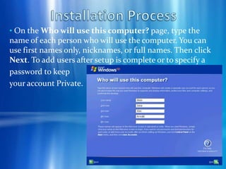 Peer to peer connection   - A home or small office network is like a telephone system. On a network, each computer has a network adapter that acts like a phone handset: just as you use a handset for talking and listening, the computer uses the network device to send and receive information to and from other computers on the network. 
