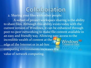 Example of Peer to Peer connection w/o central infrastructure