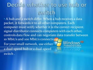  The icon for the shared folder appears with a picture of a hand.