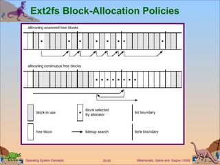 Ext2fs Block-Allocation Policies 