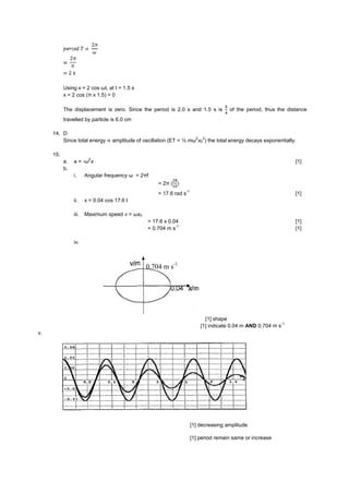 Oscillations 2008 prelim_solutions | PDF
