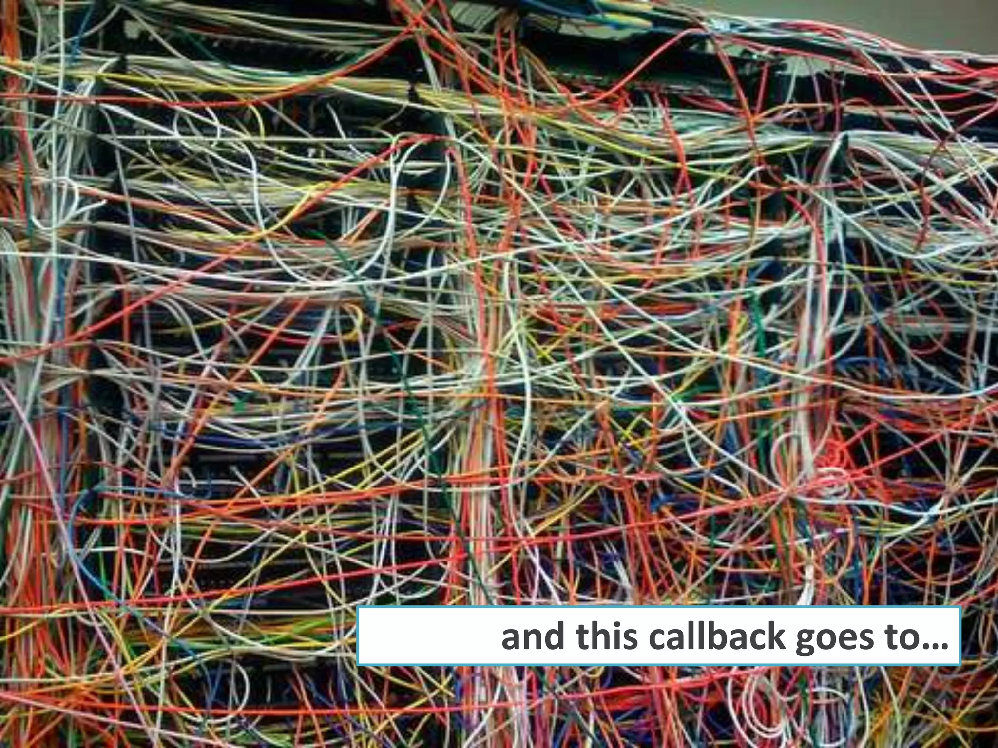 and this callback goes to…