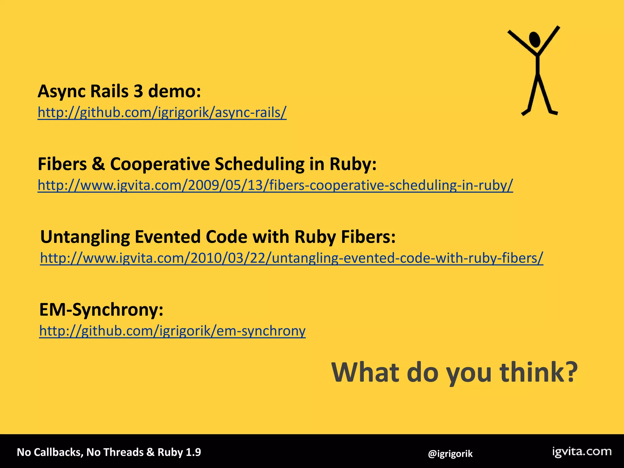 Async web-stack in Ruby?