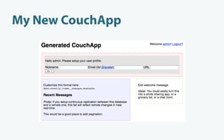 My New CouchApp
 