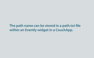 OSCON 2011 CouchApps