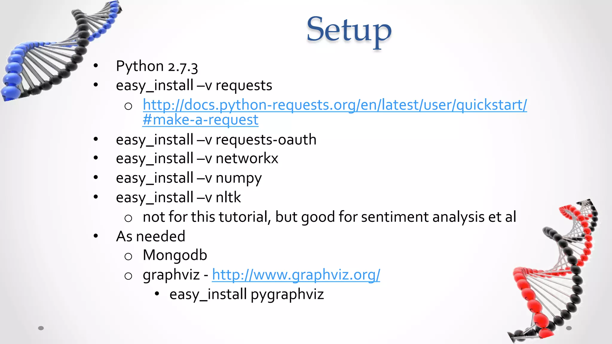 The Art of Social Media Analysis with Twitter & Python-OSCON 2012 | PDF