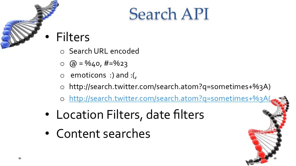 Search API • Filters