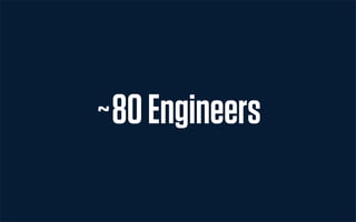 ~80 Engineers
 