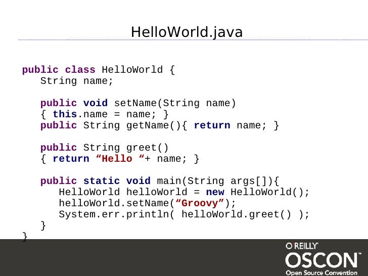 Helloworld Java Public Class Helloworld