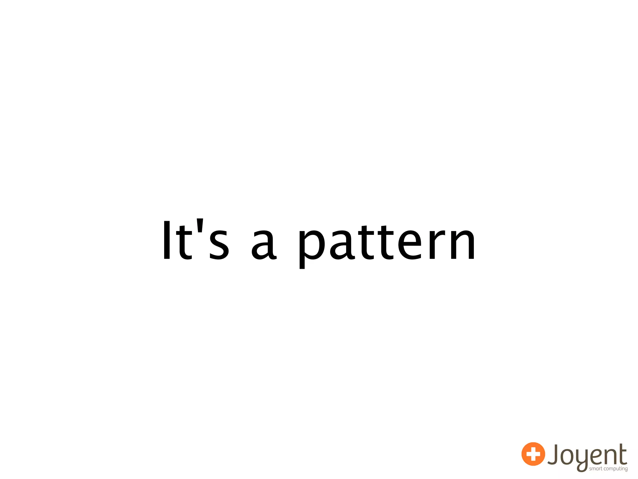 It's a pattern
 