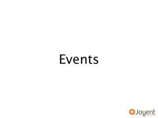 Events
 