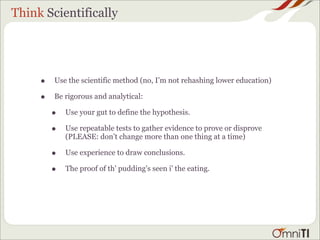 OSCON2008 Full-stack Introspection Crash Course