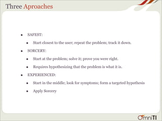 OSCON2008 Full-stack Introspection Crash Course