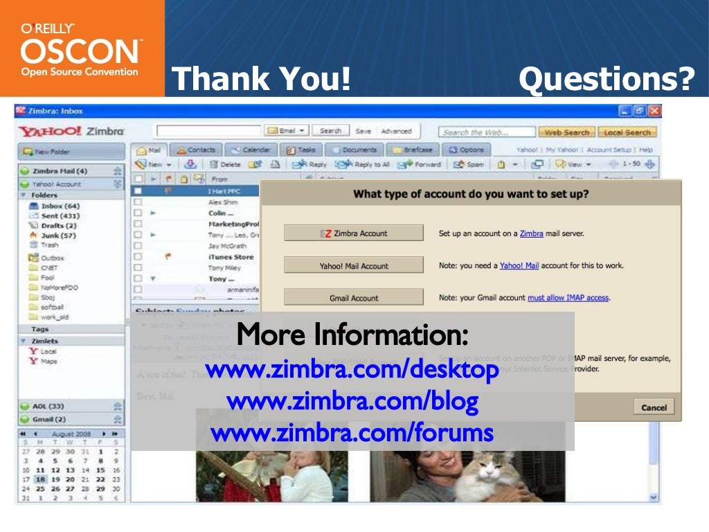 zimbra desktop download yahoo mail