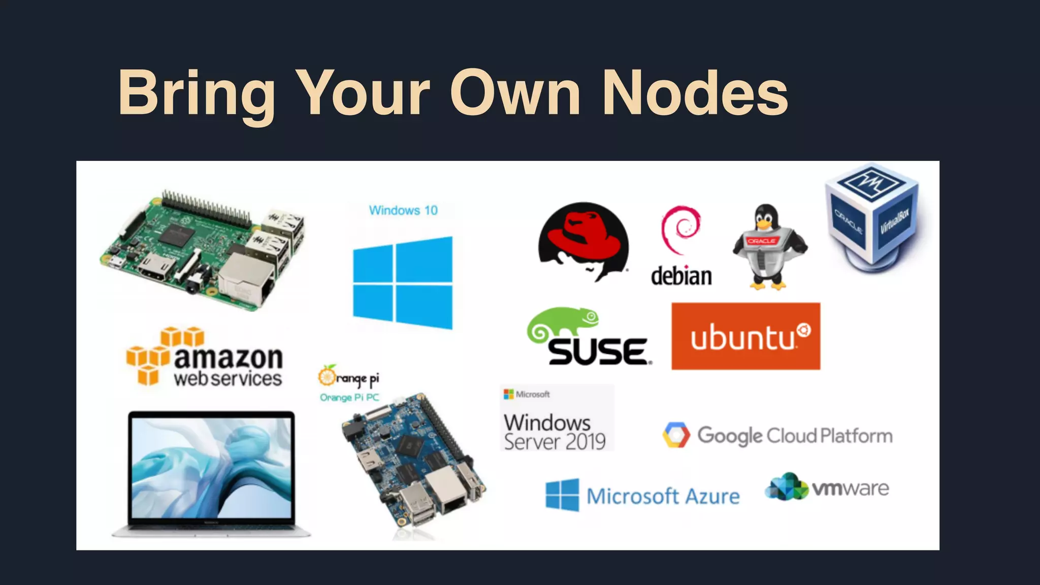Bring Your Own Nodes