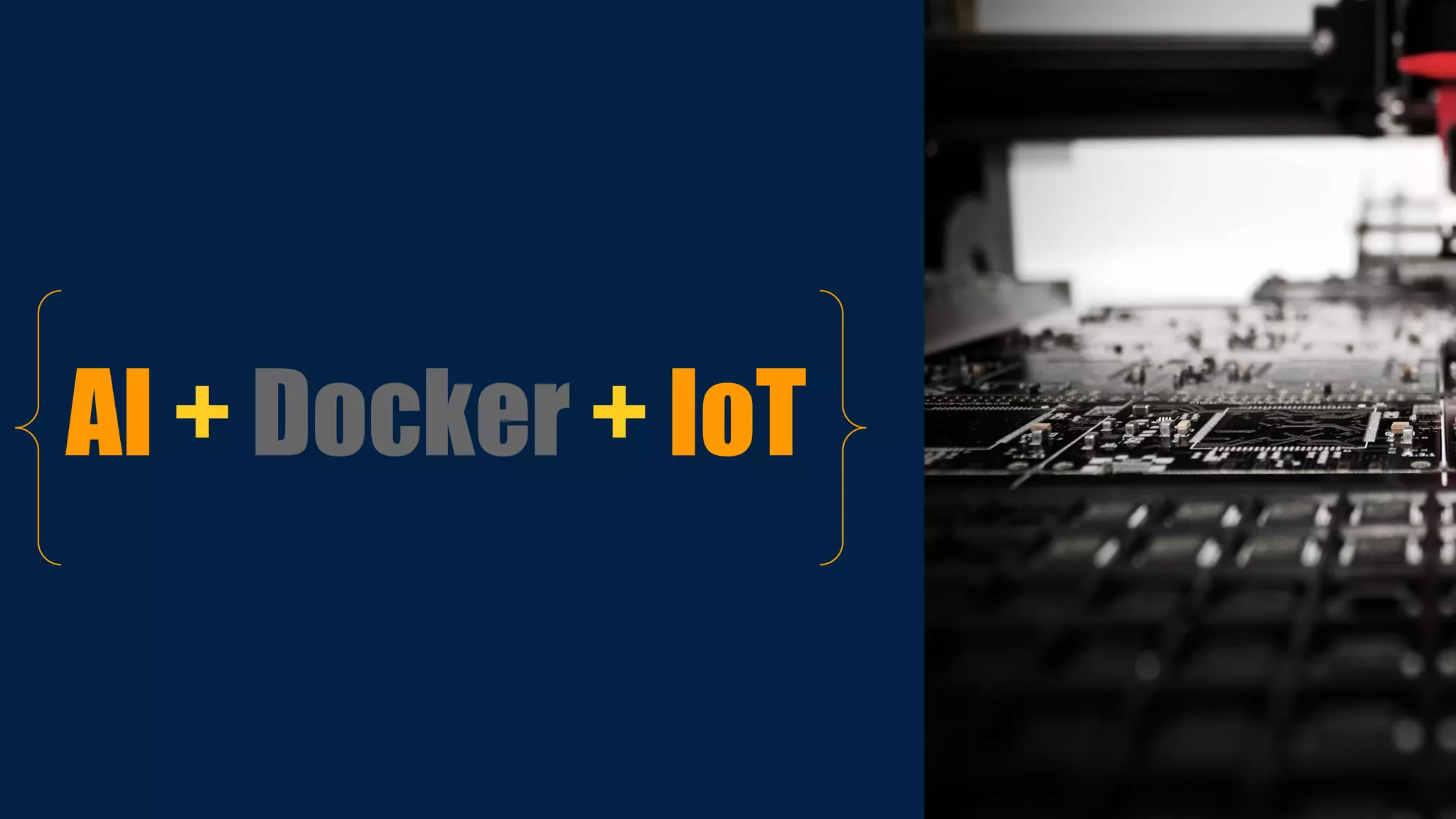 AI + Docker + IoT
 