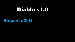 Diablo v1.0

Essex v2.0
 