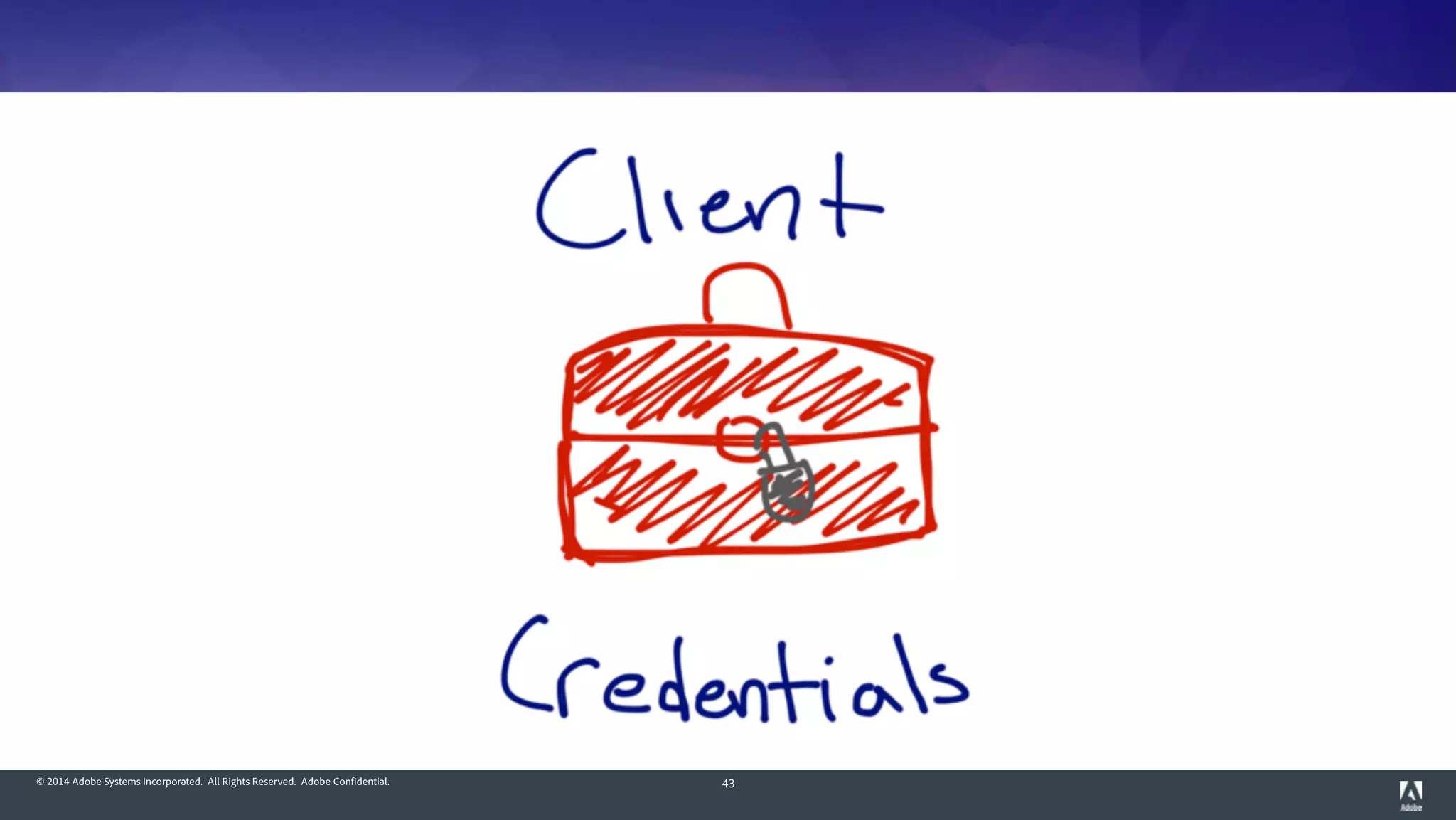 © 2014 Adobe Systems Incorporated. All Rights Reserved. Adobe Confidential. 43
 