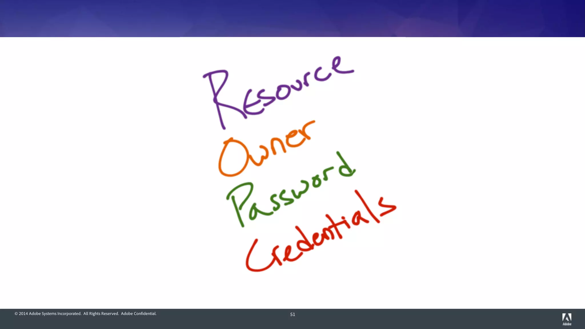 © 2014 Adobe Systems Incorporated. All Rights Reserved. Adobe Confidential. 51
 