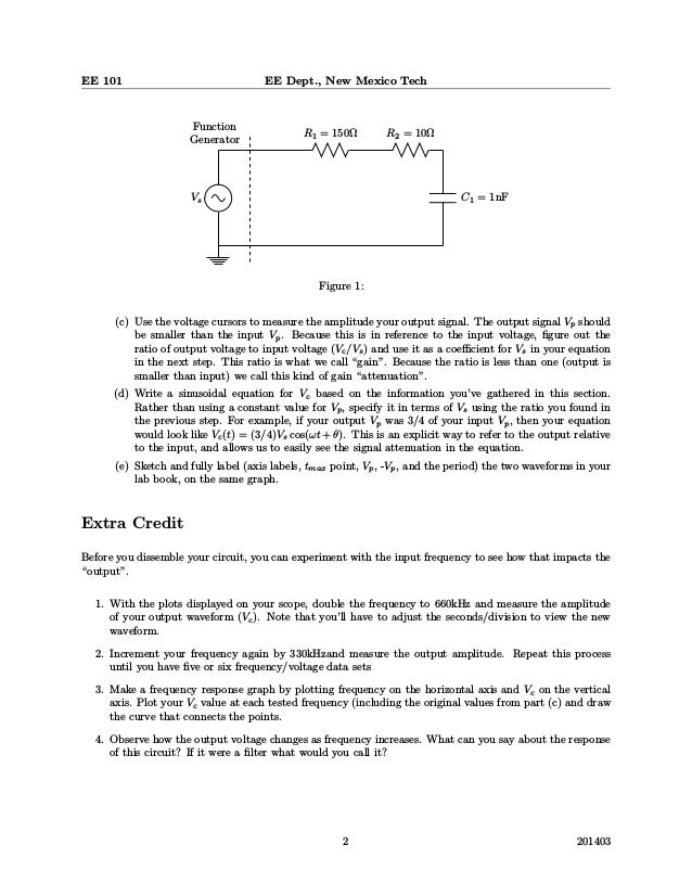 Introduction to Oscilloscope and Function generator