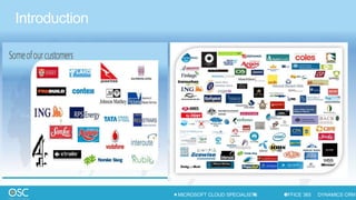 Introduction




STRATEGY   CONSULTING   SUPPORT   MICROSOFT CLOUD SPECIALISTS   OFFICE 365   DYNAMICS CRM
 