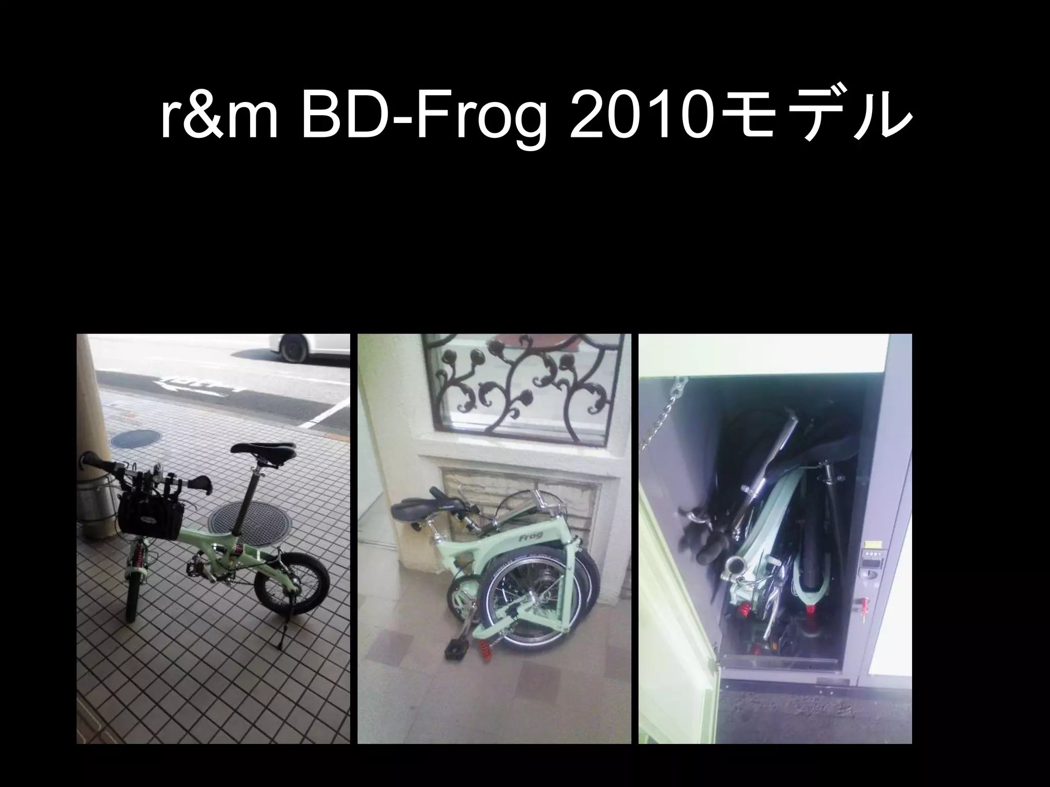 r&m BD-Frog 2010モデル
 