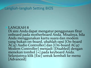 OS dan BIOS | PPTX