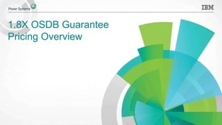 1.8X OSDB Guarantee
Pricing Overview
 