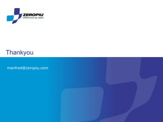Thankyou

manfred@zeropiu.com
 