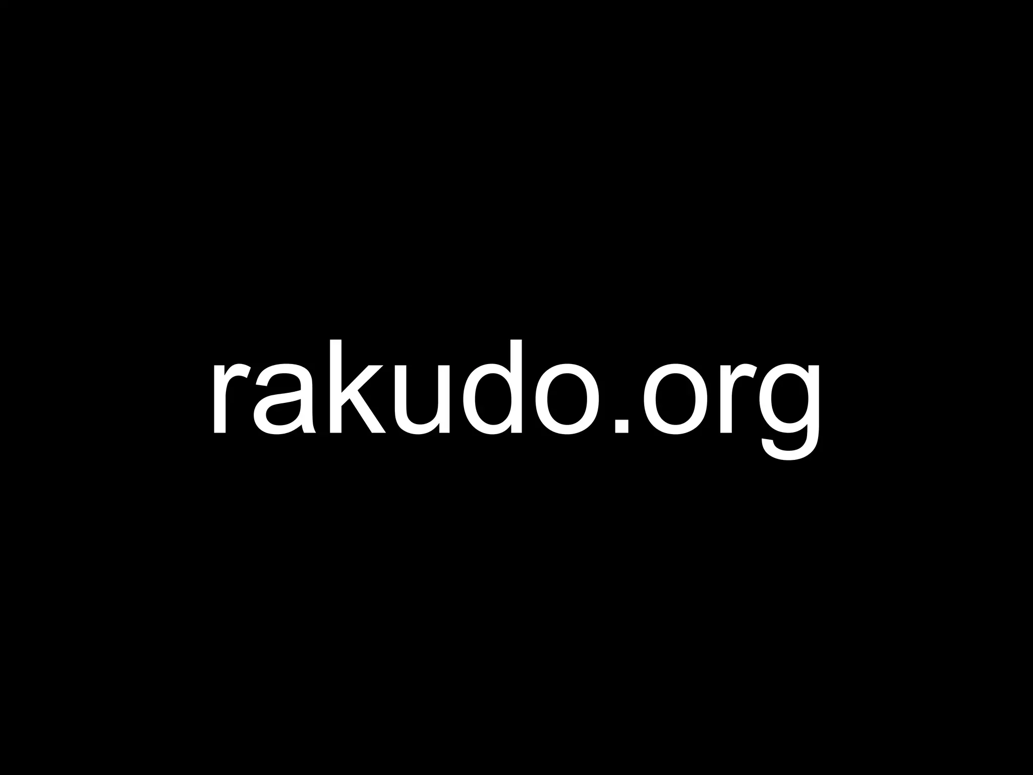 rakudo.org
 