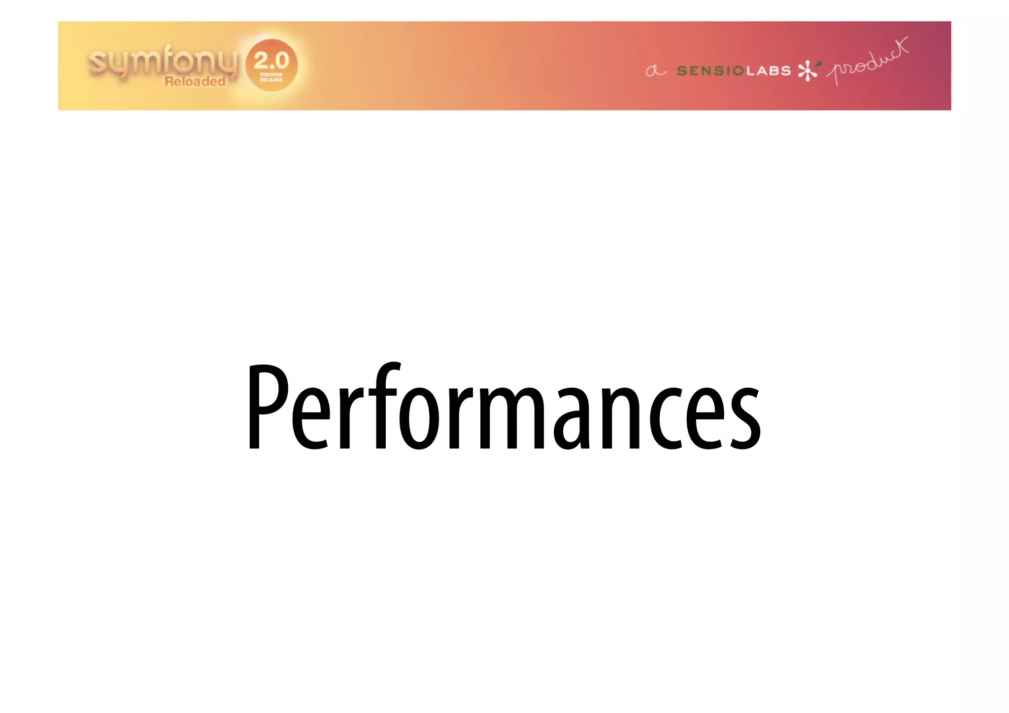 Performances 