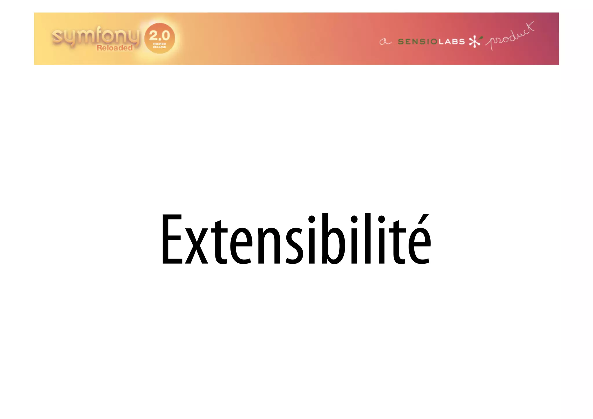 Extensibilité 