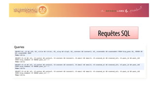 Requêtes SQL
 