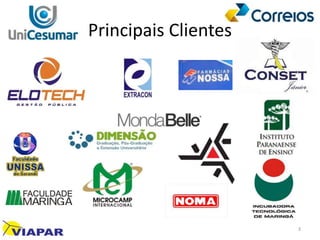 Principais Clientes
3
 