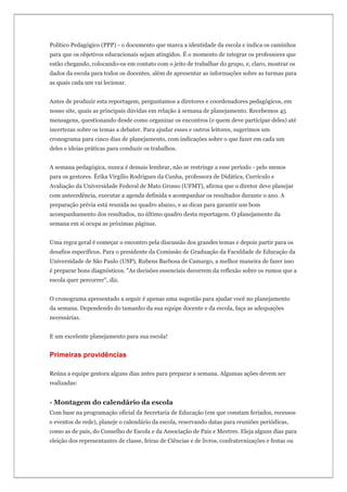 Os desafios do coordenador pedagógico