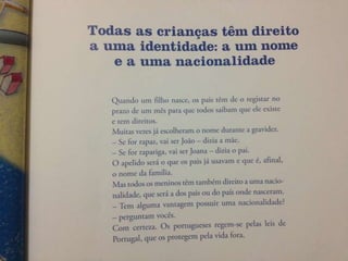 Os direitos as crianças   luiísa ducla soares