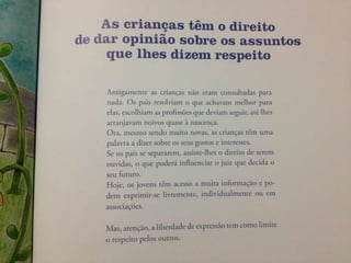 Os direitos as crianças   luiísa ducla soares
