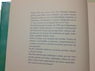 Os direitos as crianças   luiísa ducla soares
