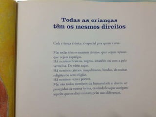 Os direitos as crianças   luiísa ducla soares