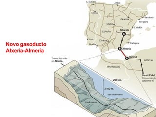 Novo gasoducto
Alxeria-Almería
 