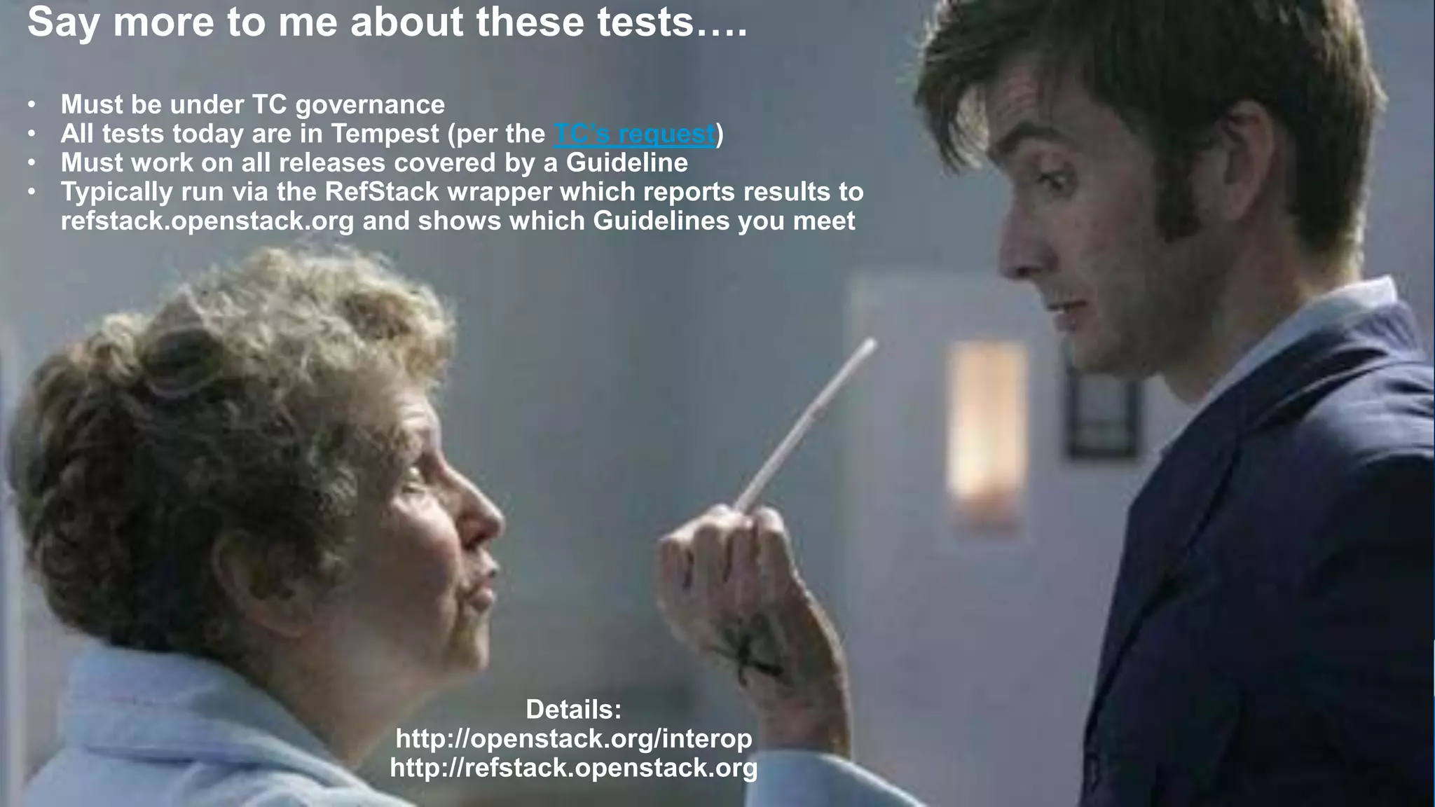 23
First, we talk to
each other.
 